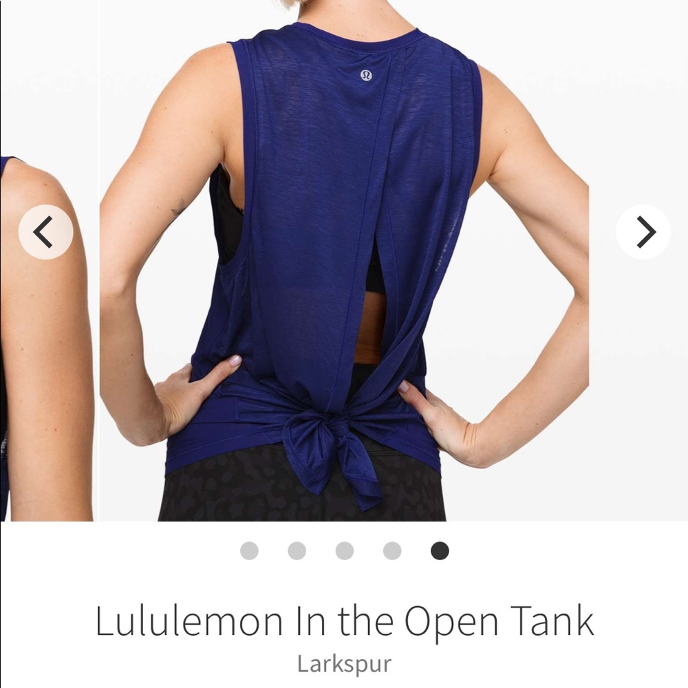 Lululemon in the open tank